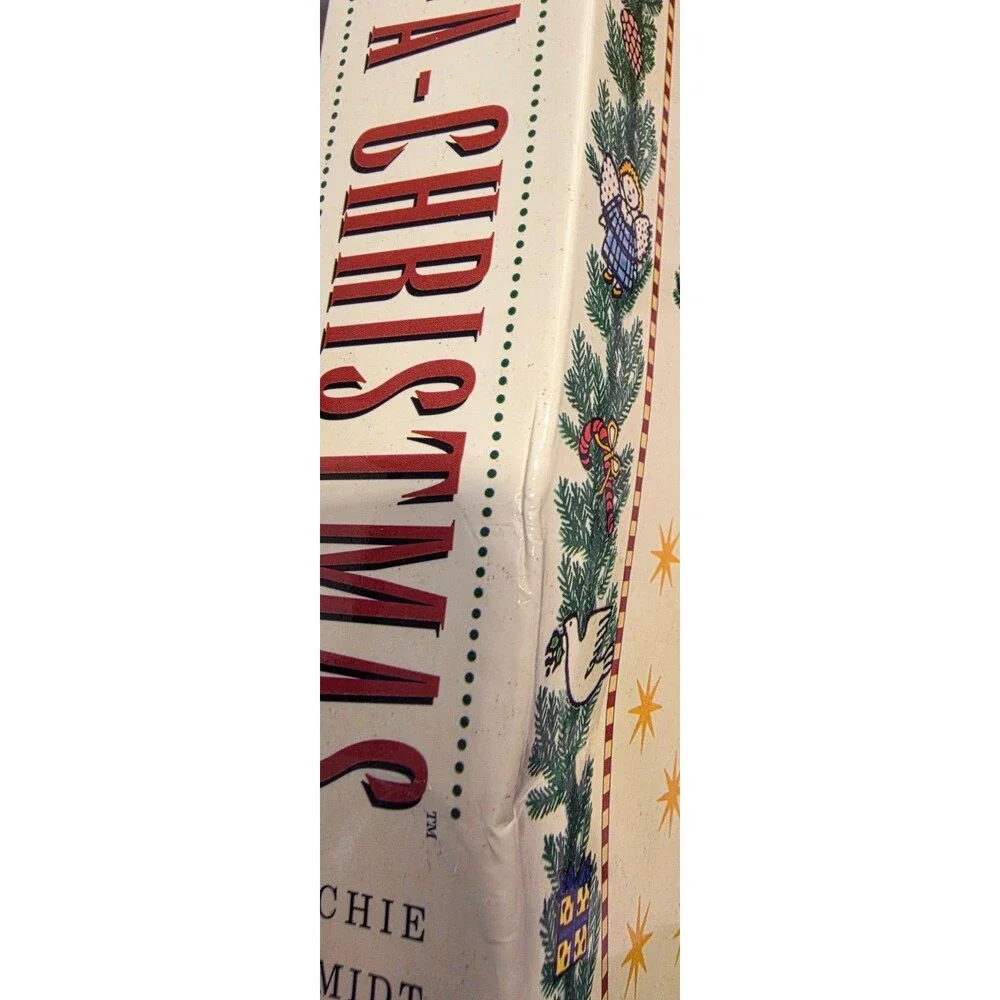 Vintage 1995 Stamp-A-Christmas Complete Rubber Stamp Craft Kit Book Beauz Arts